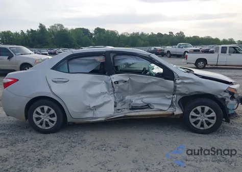 2015 Toyota Corolla L из США, поврежденный, VIN 2T1BURHE1FC475950